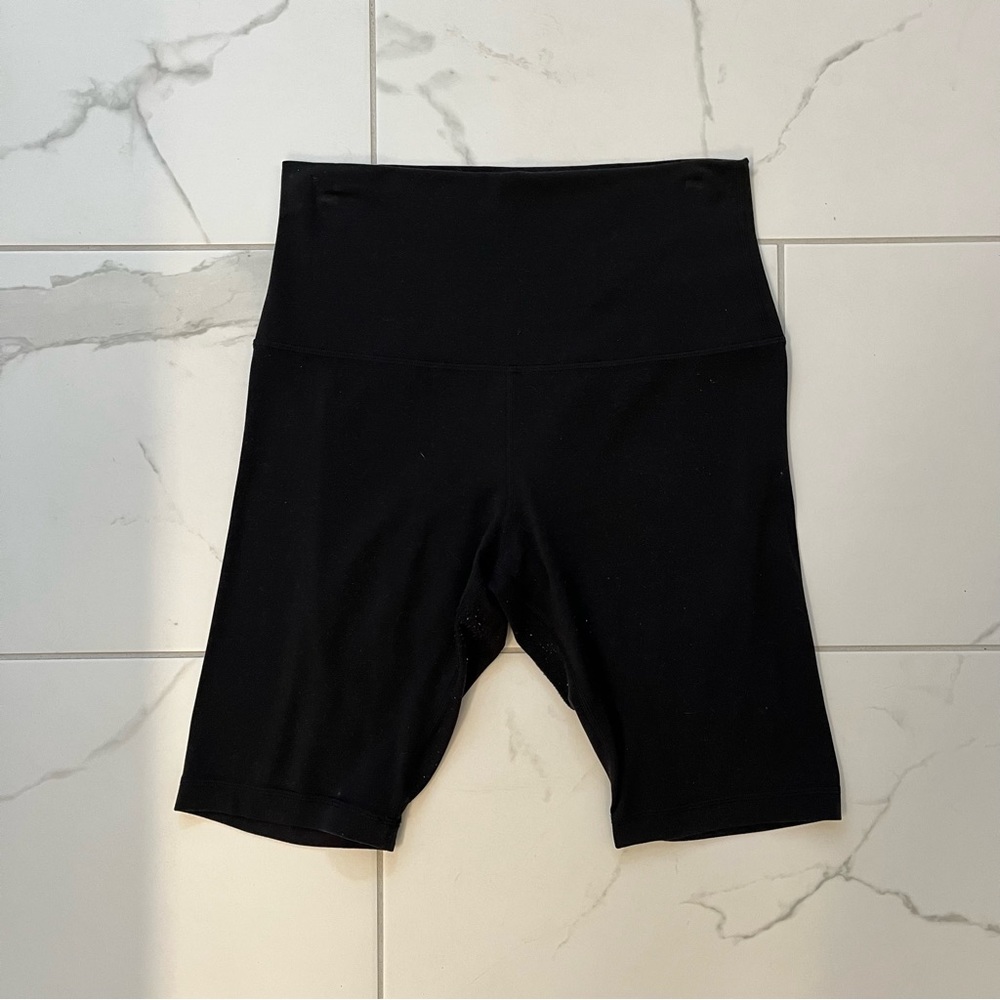 Black Lululemon Biker Shorts